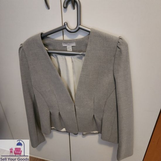 H & M Grey jacket size 14