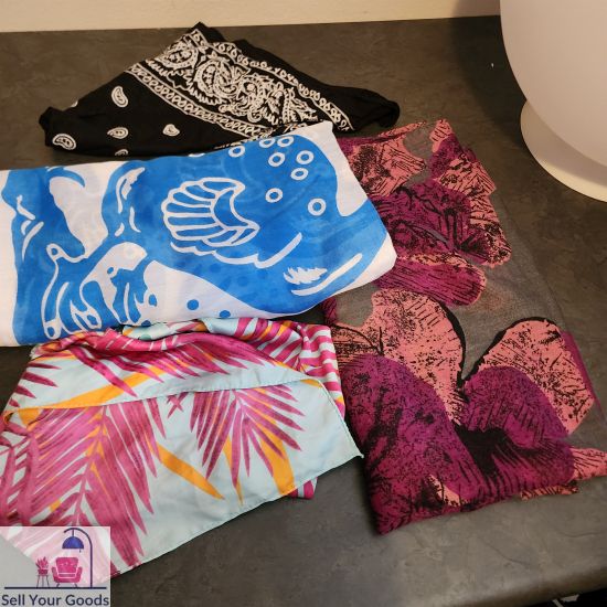 Collection of scarves