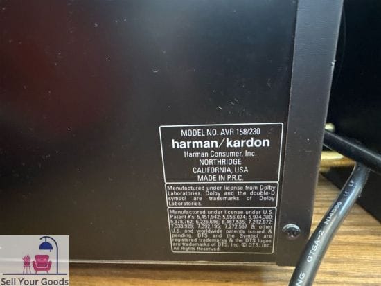 Harmon Kardon AVRV158 Amplifier with Yamaha 5 point 1 speakers Complete home theatere system - Image 3