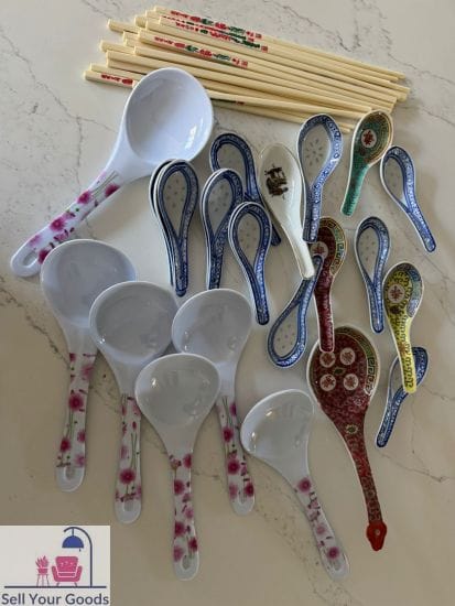 Chinese spoons & chopsticks
