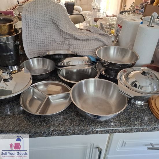 Joblot Stainless Steelware