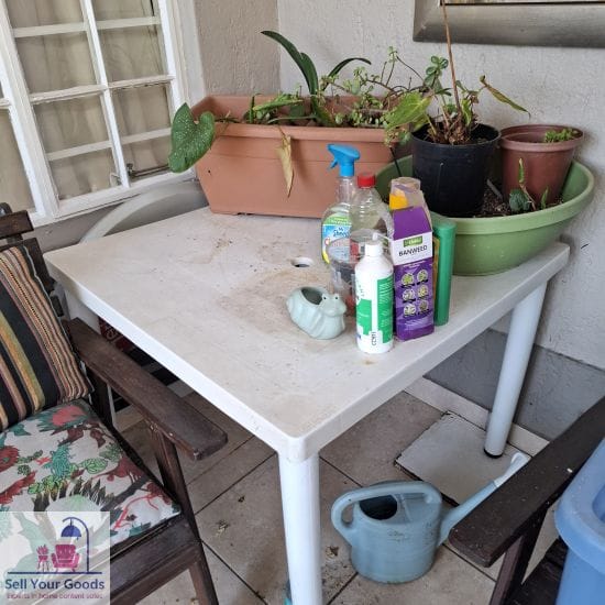 Square Plastic Table