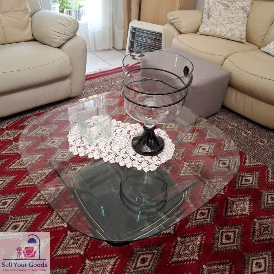 Glass Coffee Table 92x92cm