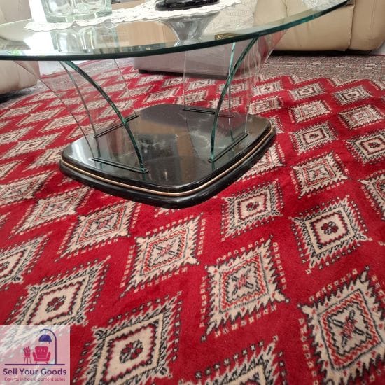 Glass Coffee Table 92x92cm - Image 2