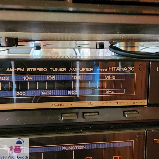 Hitachi Turn table & Amp HTA A 30 with DVD Player - Image 3