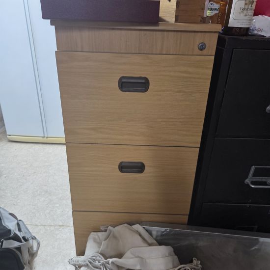Wooden 3 Drawer filing drawers
