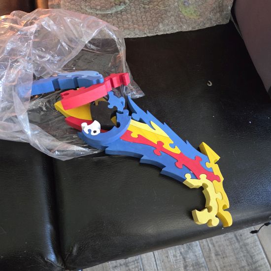 3D Parrot puzzle