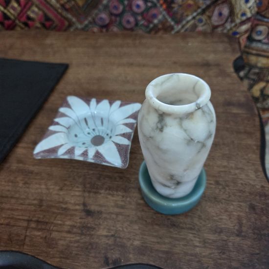 Two decor holders