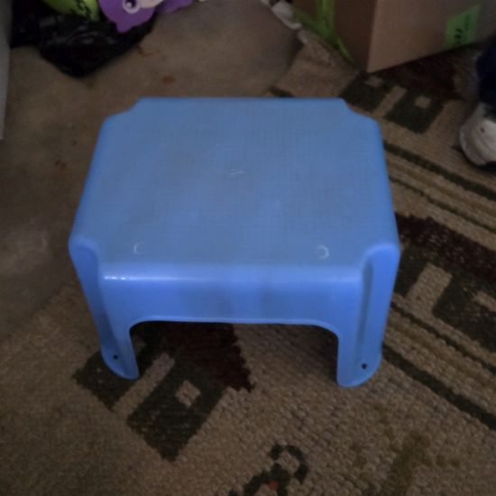 Blue step