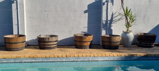 Wooden barrel 5 Avail price per unit styles may vary